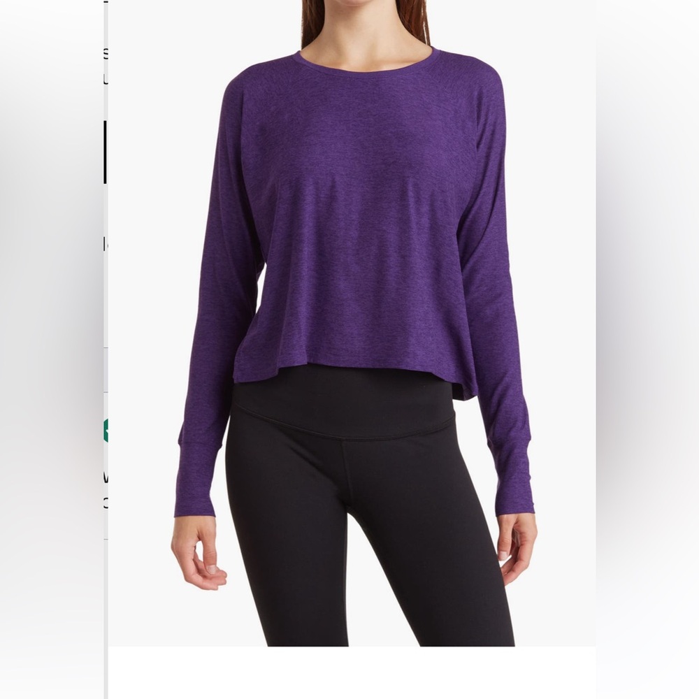Beyond yoga long sleeve top size M